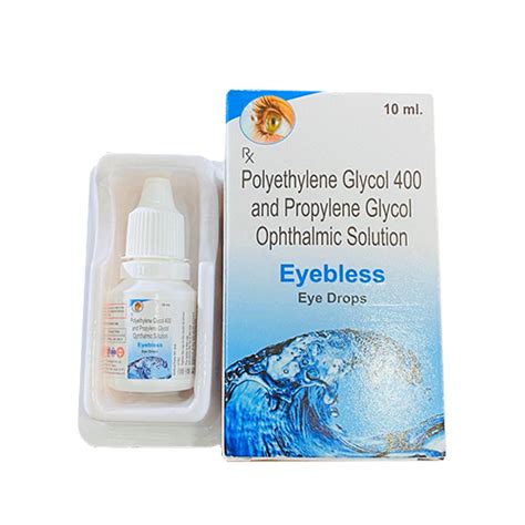 polyethylene glycol eye drops